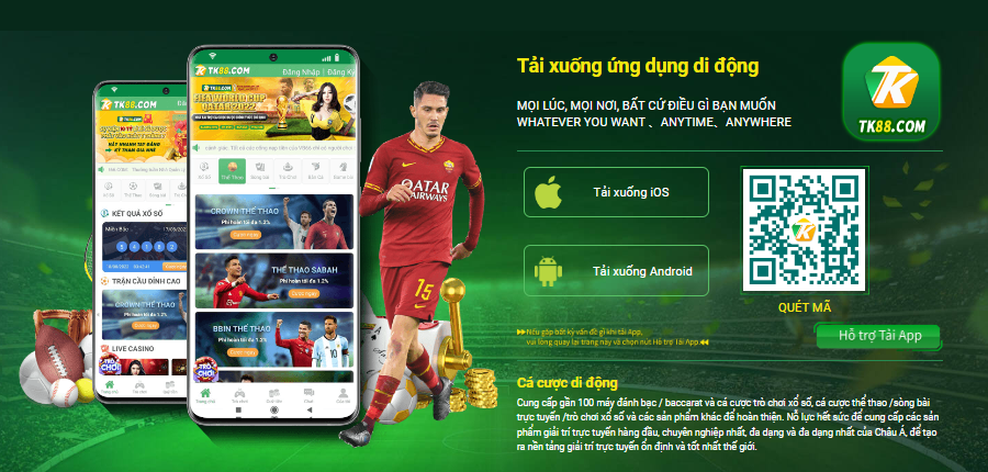 Tải app TK88 - Tiện ích cá cược 2024